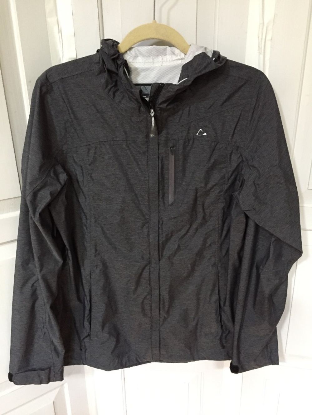 Paradox Women's Dark Gray Hooded Lightweight Jacket